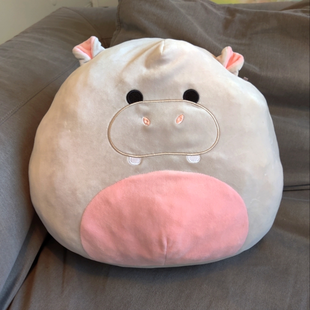 Squishmallow Harrison the Hippo 14"